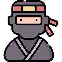 icône de ninja image mise en avant
